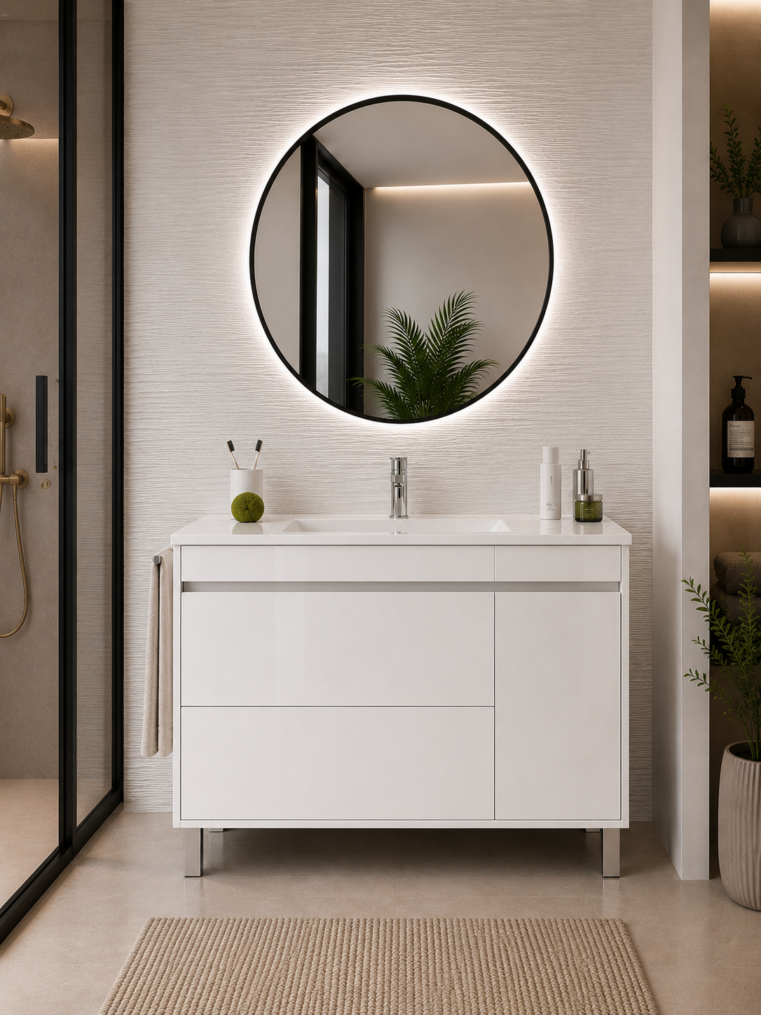 Meuble de salle de bain CAPRERA avec lavabo