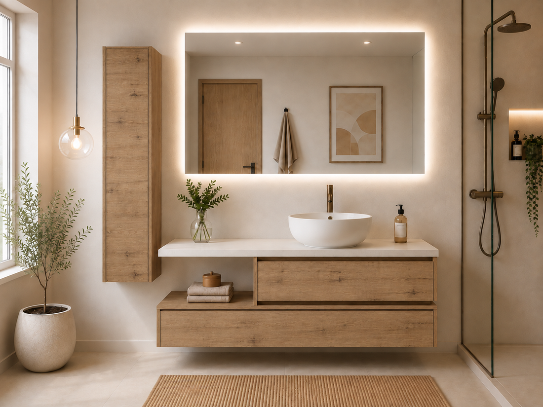 Meuble de salle de bain design MENORCA