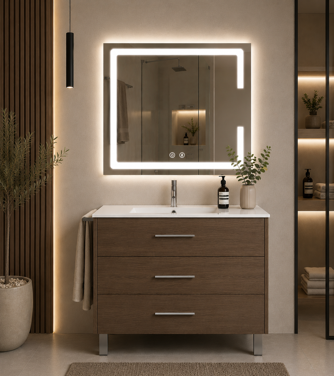 Meuble de salle de bain RIBERA avec lavabo