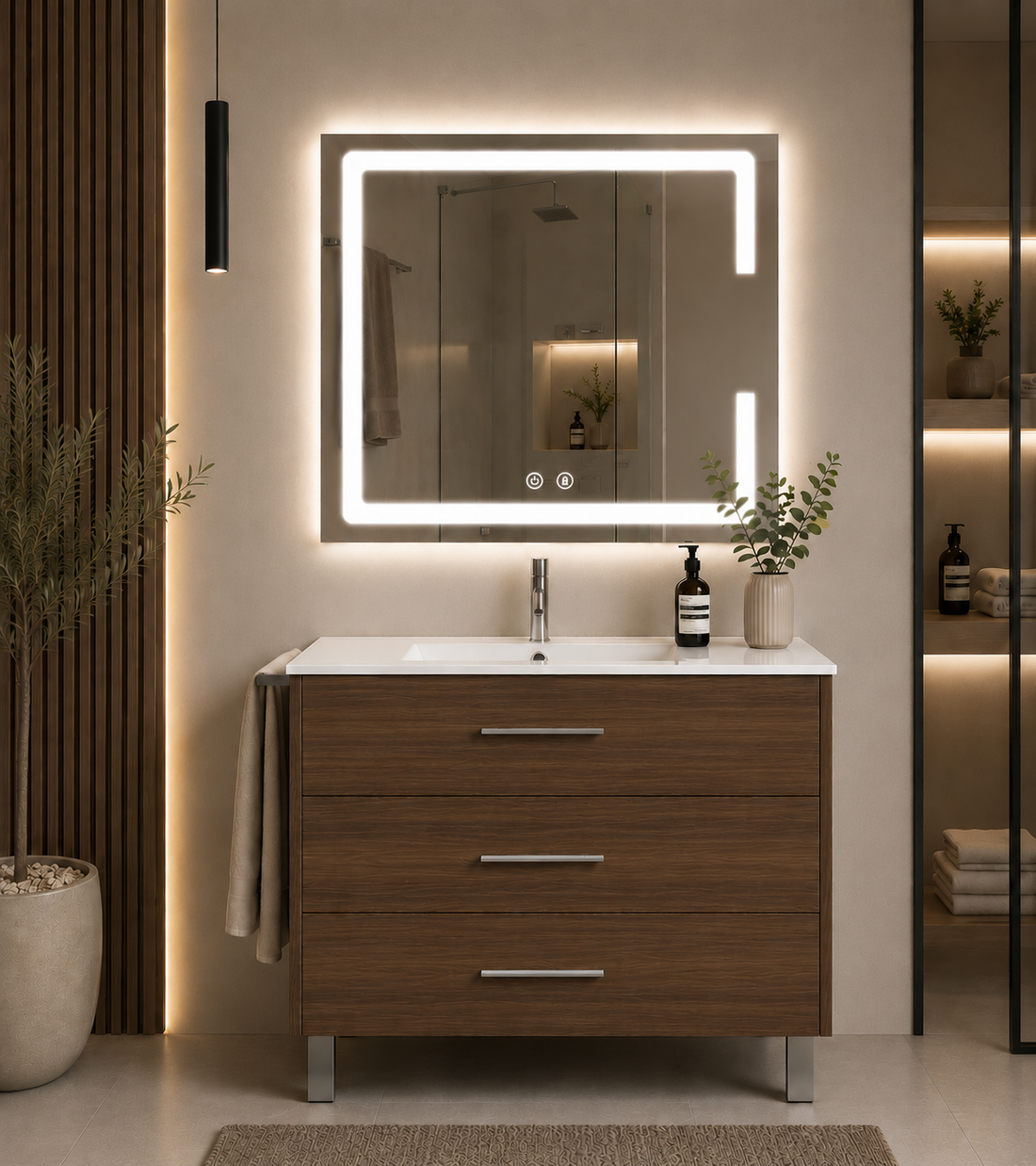 Meuble de salle de bain RIBERA avec lavabo