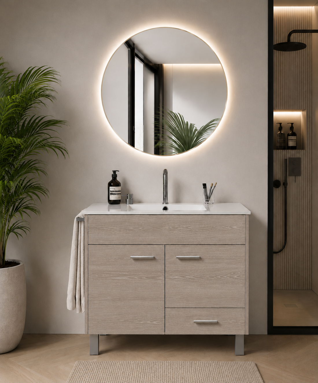 Meuble de salle de bain SAMOS avec lavabo