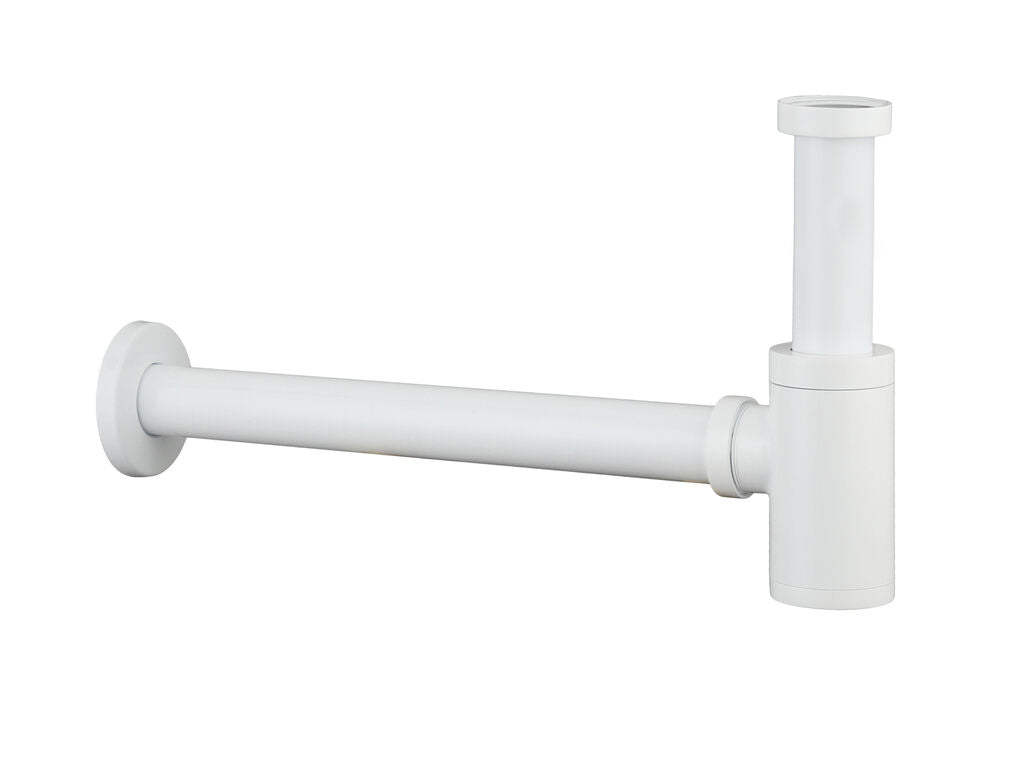 Siphon minimaliste pour lavabo