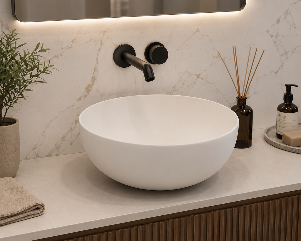 Lavabo en porcelaine à poser BOL