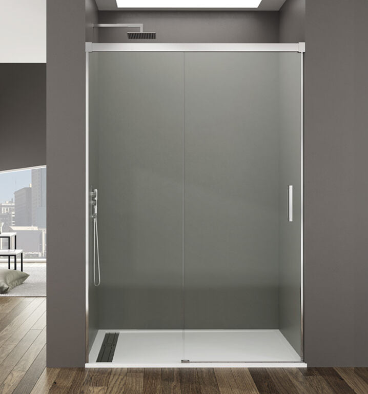 Paroi de douche frontale 1 fixe + 1 coulissant BASIC