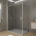 Paroi de douche d'angle avec panneau fixe TWENTY