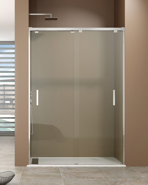 Paroi de douche frontale 2 portes coulissantes BYPASS
