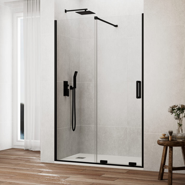 Paroi de douche frontale 1 fixe + 1 coulissant KENNA
