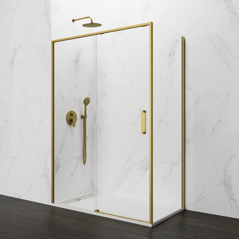 Paroi de douche d'angle avec panneau fixe TWENTY