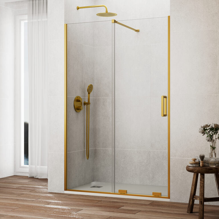 Paroi de douche frontale 1 fixe + 1 coulissant KENNA