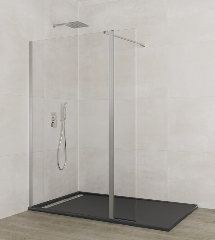 Paroi de douche fixe en verre